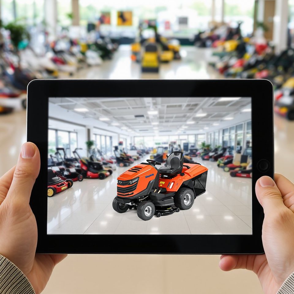 AR-model voor de verkoop op locatie.