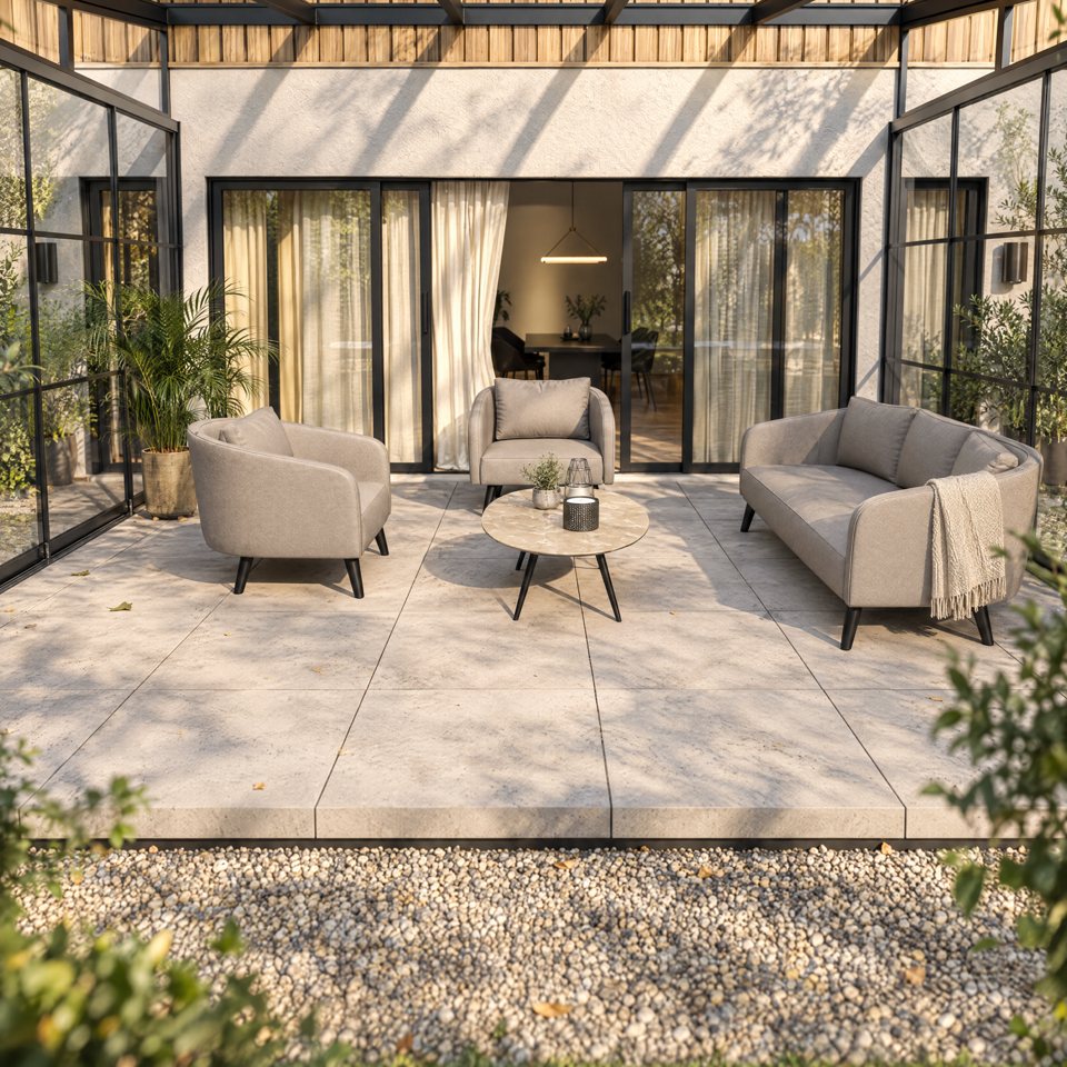 Set A: fauteuils en bank