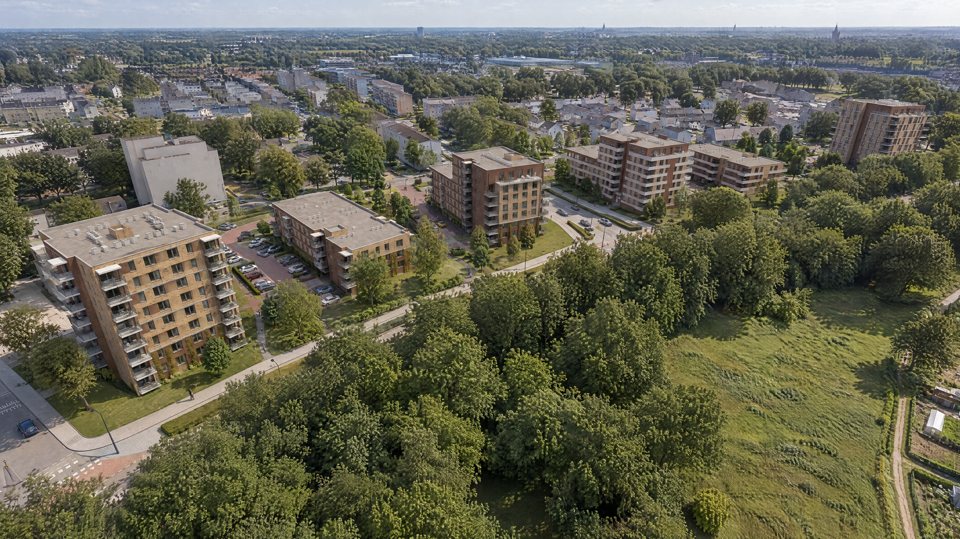 Vogelvlucht over de Kennedysingel