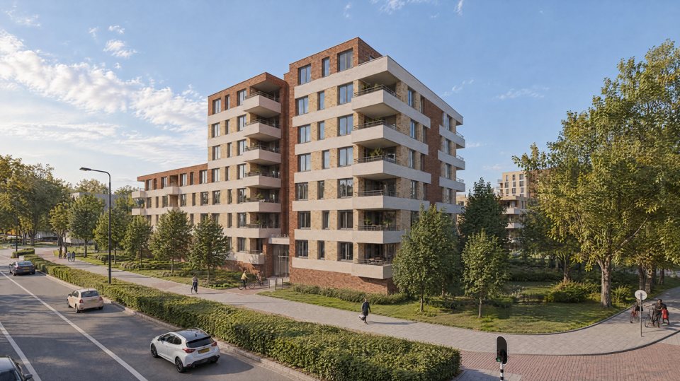Blok D aan de straat