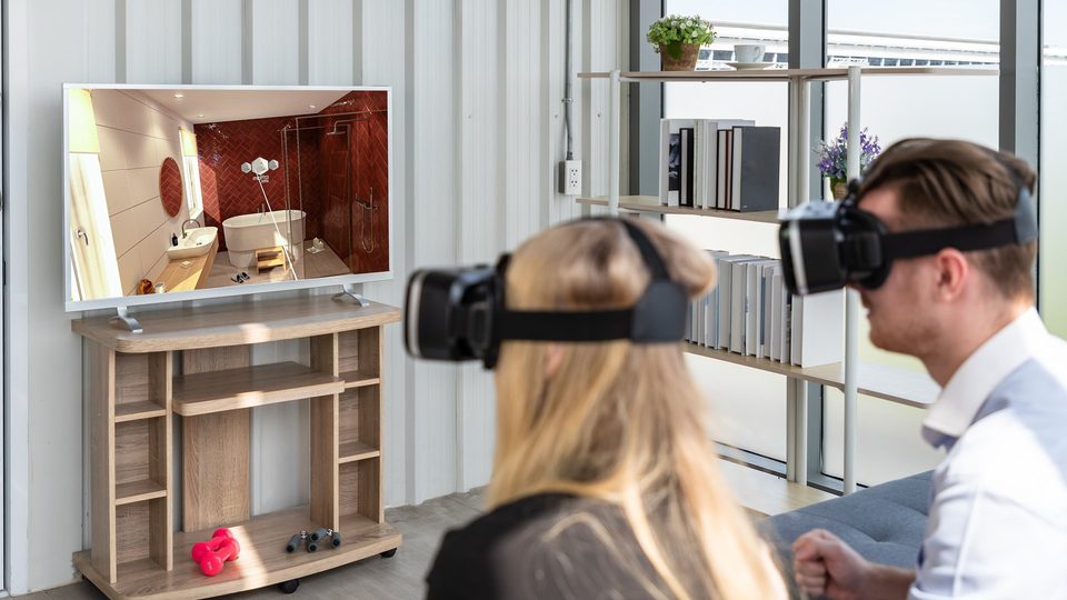 Elk interieur zonder fysieke opbouw.