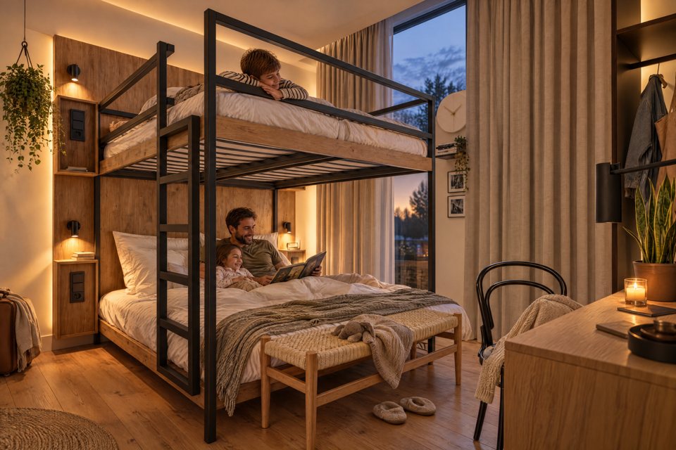 Familiekamer in Townhouse